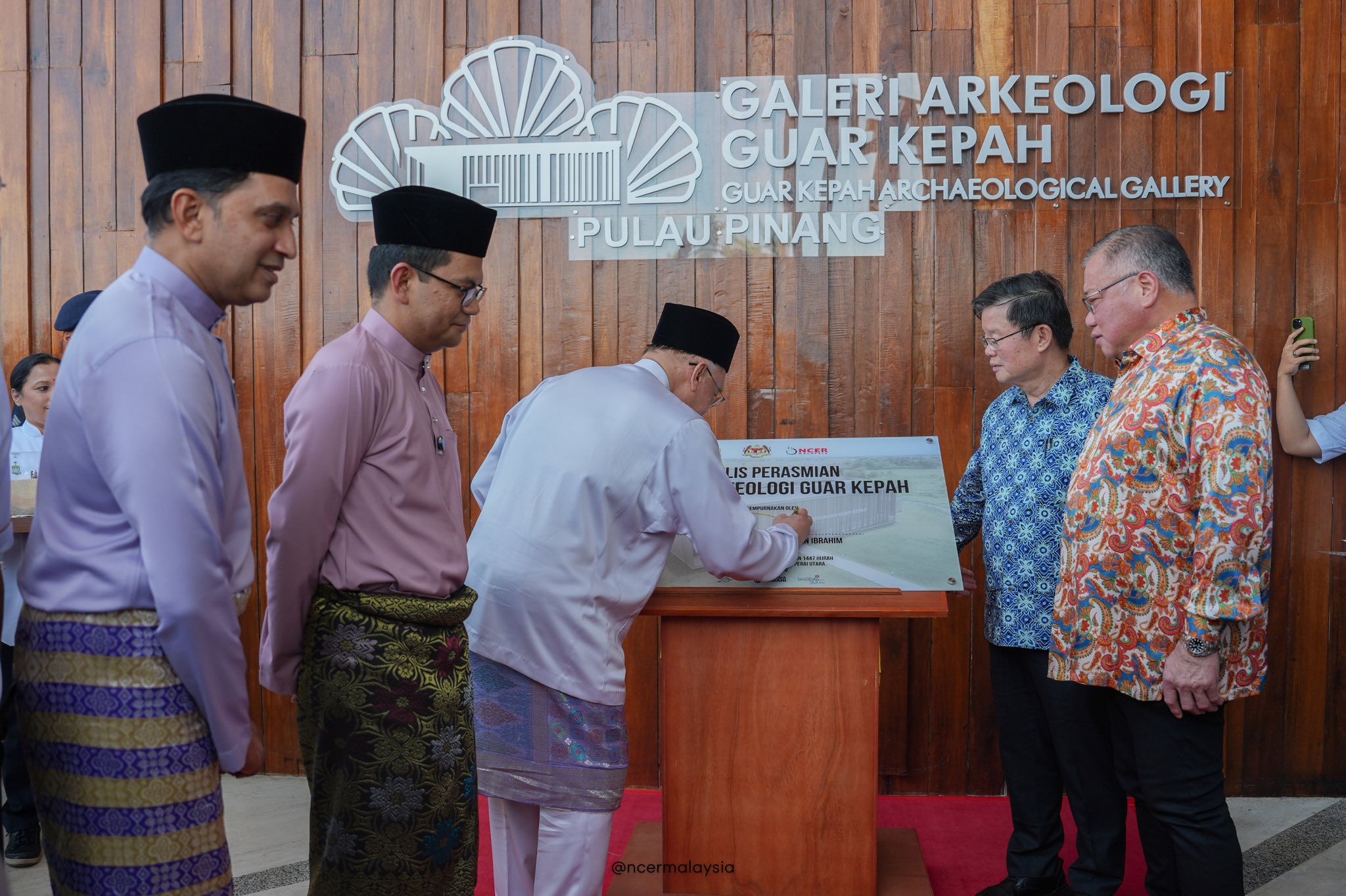 PM Melancarkan Galeri Arkeologi Guar Kepah