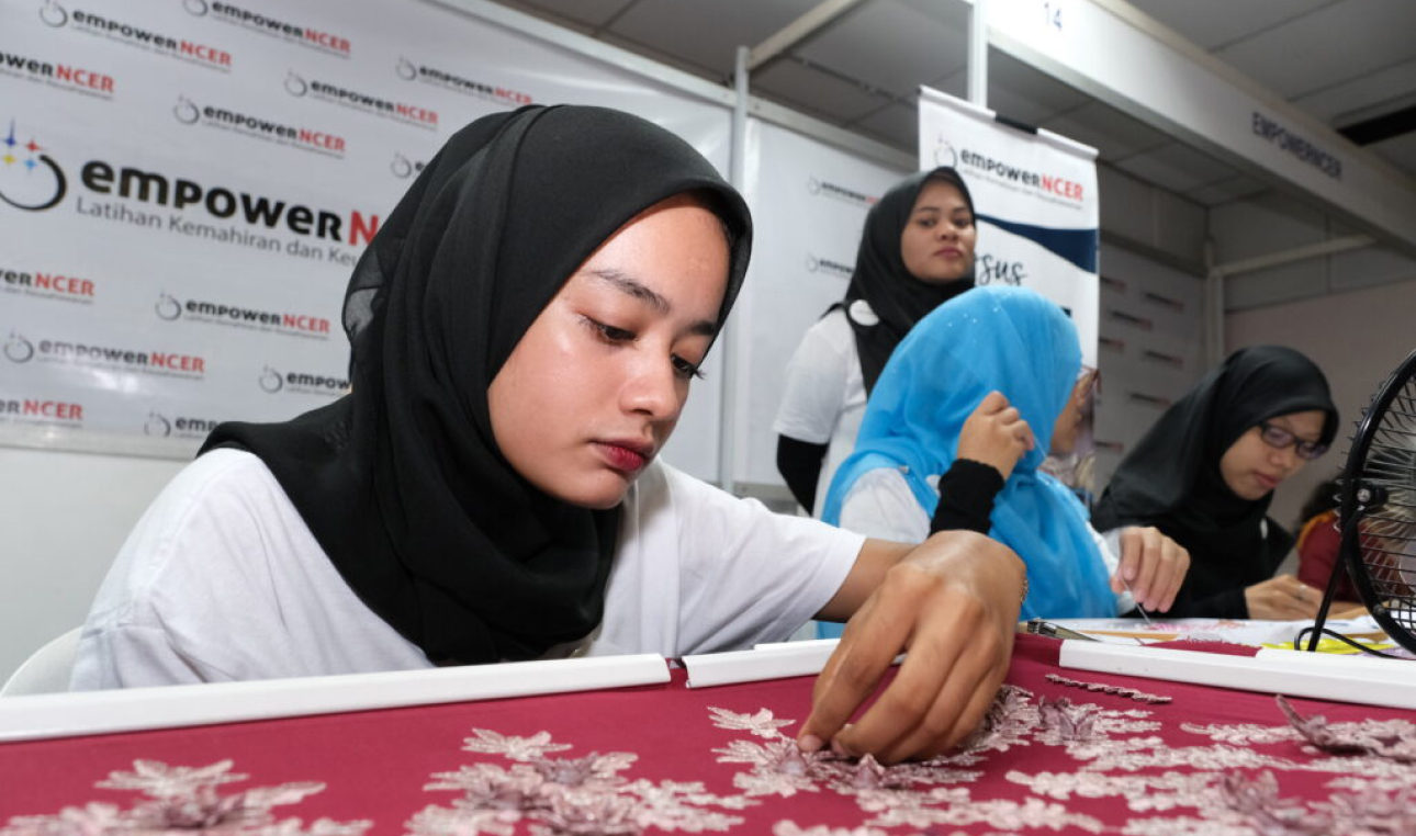 participant of ncer programme in workshop